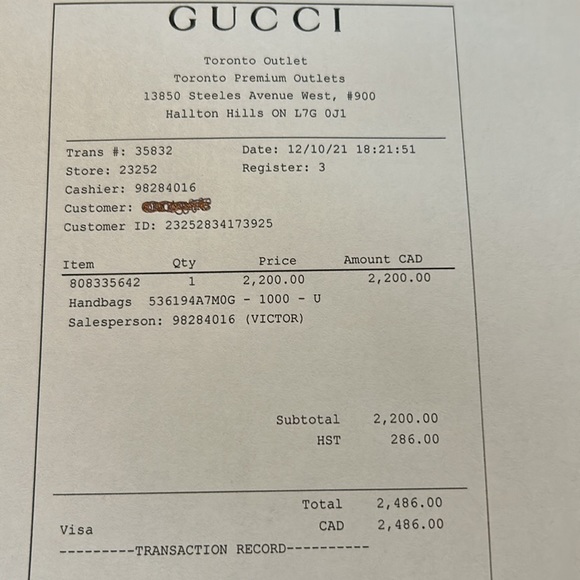 Gucci Soho Hobo with leather strap perfect condition - Picture 3 of 8